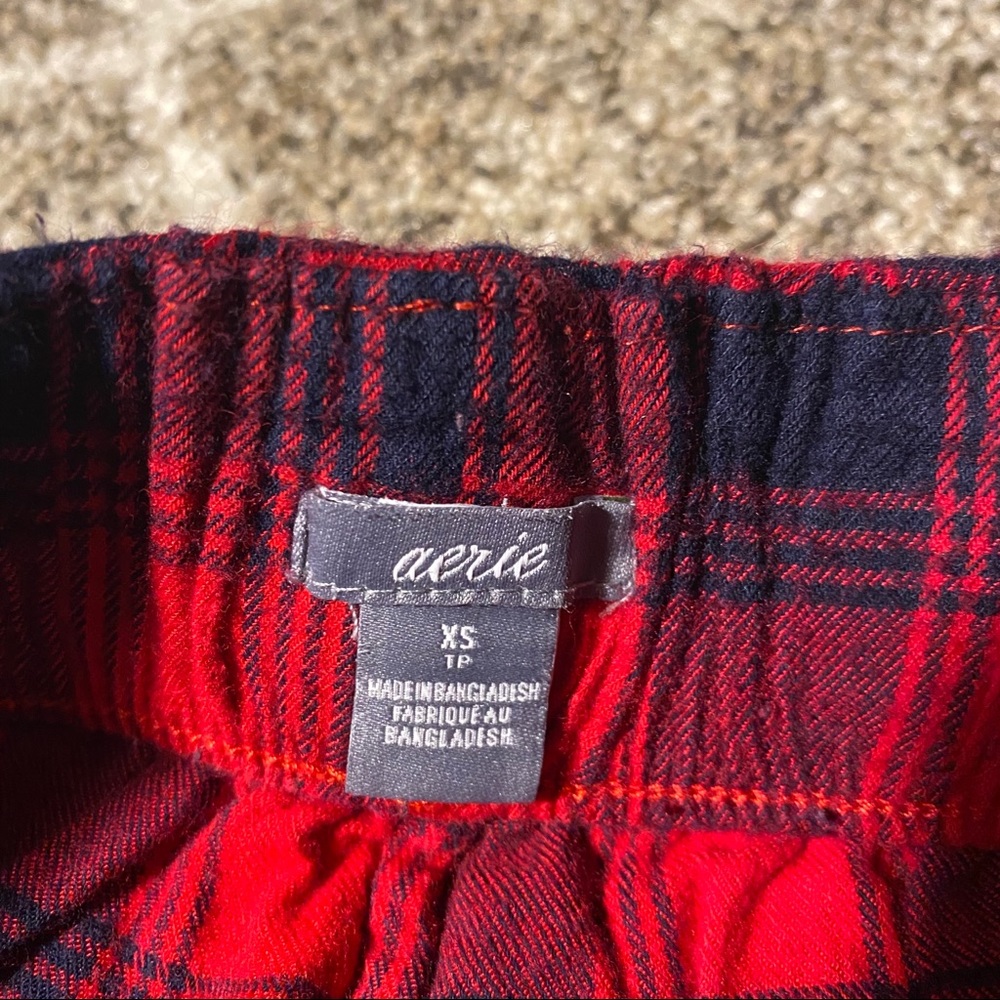 SOLD Aerie Red Sweatpants/Joggers Size XS - Picture 3 of 4